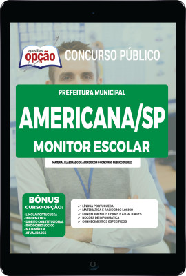 apostila-prefeitura-de-americana-pdf-monitor-escolar-2022