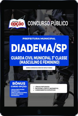 apostila-prefeitura-de-diadema-pdf-guarda-civil-municipal-3-classe-2022