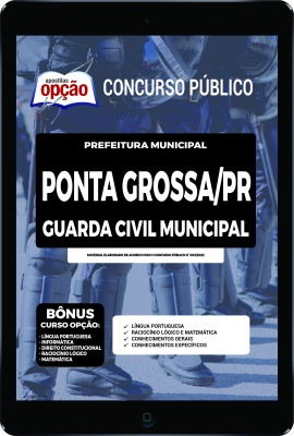 apostila-prefeitura-de-ponta-grossa-pdf-guarda-civil-municipal-2022