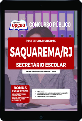 apostila-prefeitura-de-saquarema-pdf-secretario-escolar-2022