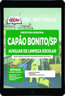 apostila-prefeitura-de-capao-bonito-pdf-auxiliar-de-limpeza-escolar-2022