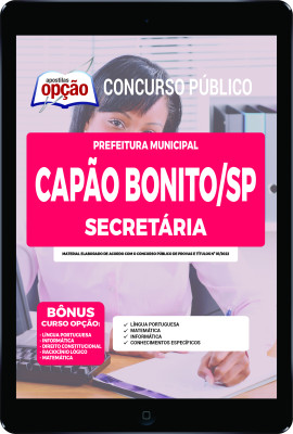 apostila-prefeitura-de-capao-bonito-pdf-secretaria-2022