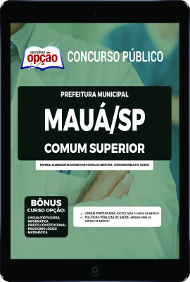 apostila-prefeitura-de-maua-pdf-comum-superior-2022