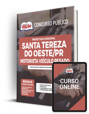 apostila-prefeitura-de-santa-tereza-do-oeste-motorista-veiculo-pesado-2022