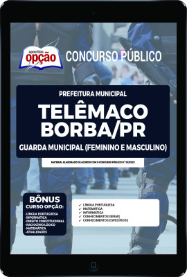 apostila-prefeitura-de-telemaco-borba-pdf-guarda-municipal-2022