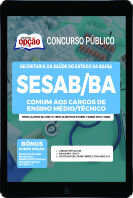 apostila-sesab-pdf-comum-aos-cargos-de-ensino-medio-tecnico-2022