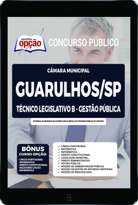 apostila-camara-de-guarulhos-pdf-tecnico-legislativo-b-gestao-publica-2023