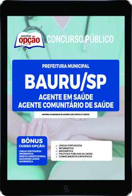 apostila-prefeitura-de-bauru-pdf-agente-comunitario-de-saude-2023