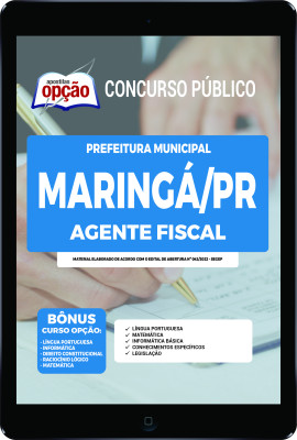 apostila-prefeitura-de-maringa-pdf-agente-fiscal-2023