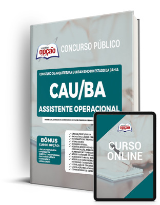 apostila-cau-ba-assistente-operacional-2023