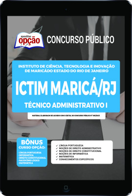 apostila-ictim-marica-pdf-tecnico-administrativo-i-2023