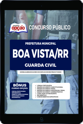 apostila-prefeitura-de-boa-vista-pdf-guarda-civil-municipal-2023