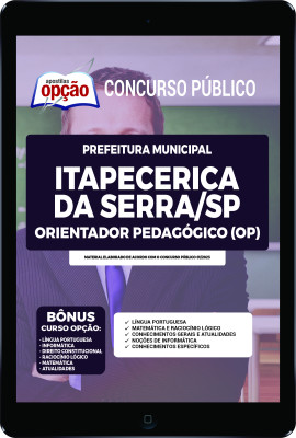 apostila-prefeitura-de-itapecerica-da-serra-pdf-orientador-pedagogico-2023