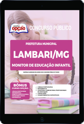 apostila-prefeitura-de-lambari-pdf-monitor-de-educacao-infantil-2023