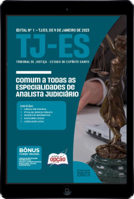 apostila-tj-es-comum-especialidades-analista-judiciario-2023