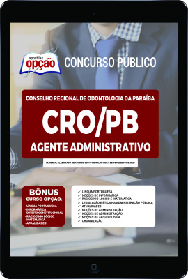 apostila-cro-pb-pdf-agente-administrativo-2023