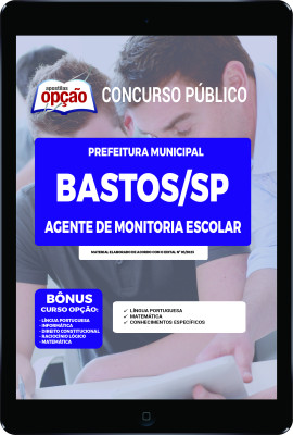 apostila-prefeitura-de-bastos-pdf-agente-de-monitoria-escolar-2023