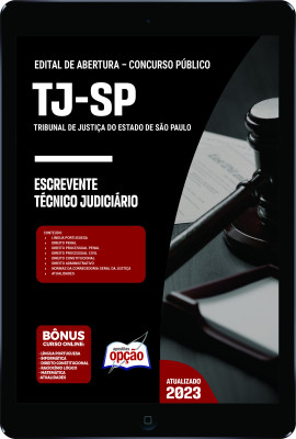 apostila-tj-sp-pdf-escrevente-tecnico-judiciario-2023