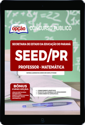 apostila-seed-pr-pdf-professor-matematica-2023
