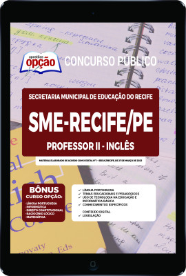 apostila-sme-recife-pdf-professor-ii-lingua-inglesa-2023