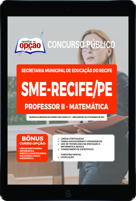 apostila-sme-recife-pdf-professor-ii-matematica-2023
