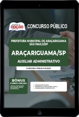 apostila-prefeitura-de-aracariguama-pdf-auxiliar-administrativo-2023