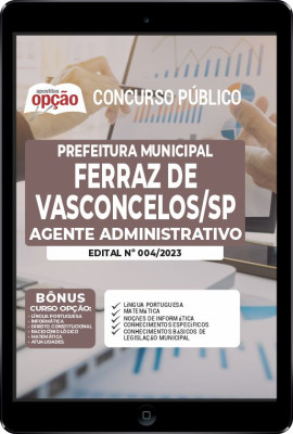 apostila-prefeitura-de-ferraz-de-vasconcelos-pdf-agente-administrativo-2023