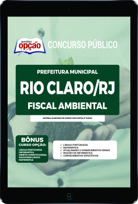 apostila-prefeitura-de-rio-claro-pdf-fiscal-ambiental-2023