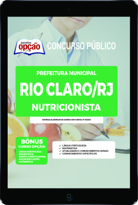 apostila-prefeitura-de-rio-claro-pdf-nutricionista-2023