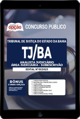 apostila-tj-ba-pdf-analista-judiciario-subescrivao-2023