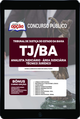 apostila-tj-ba-pdf-analista-judiciario-tecnico-juridico-2023