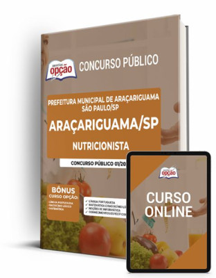 apostila-prefeitura-de-aracariguama-nutricionista-2023