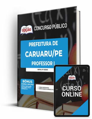 apostila-prefeitura-de-caruaru-professor-i-2023