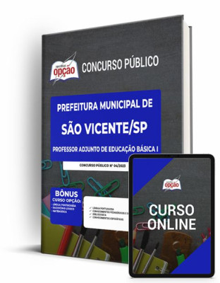 apostila-prefeitura-de-sao-vicente-sp-professor-adjunto-de-educacao-basica-i-2023