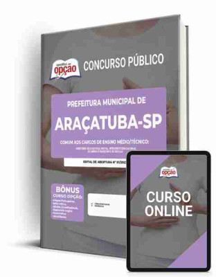 apostila-prefeitura-de-aracatuba-comum-ensino-medio-tecnico-2023