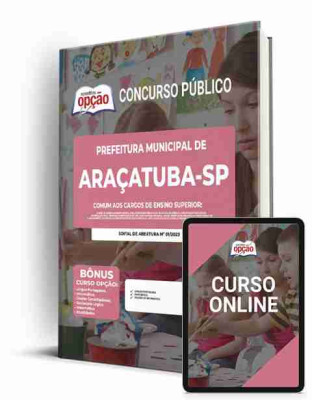 apostila-prefeitura-de-aracatuba-comum-ensino-superior-2023