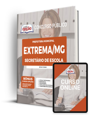 apostila-prefeitura-de-extrema-secretaria-de-escola-2023