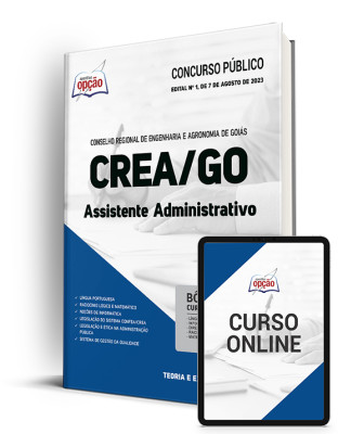 apostila-crea-go-assistente-administrativo-2023