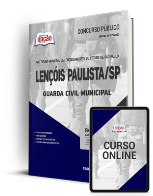 apostila-prefeitura-de-lencois-paulista-guarda-civil-municipal-2023