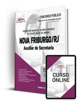 apostila-prefeitura-de-nova-friburgo-auxiliar-de-secretaria-2023