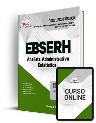 apostila-concurso-ebserh-analista-administrativo-estatistica-2023