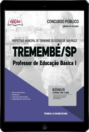 apostila-prefeitura-de-tremembe-sp-2023-pdf-professor-de-educacao-basica-i