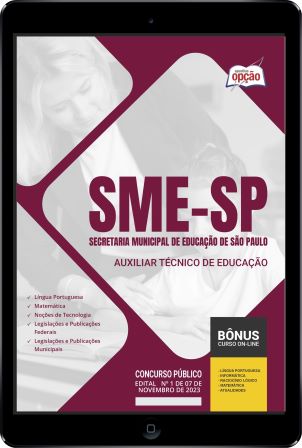 apostila-sme-sp-2023-pdf-auxiliar-tecnico-de-educacao