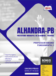 apostila-prefeitura-de-alhandra-professor-ensino-fundamental-i-2024