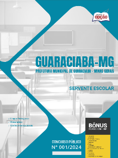 apostila-prefeitura-de-guaraciaba-servente-escolar-2024