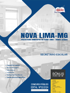 apostila-prefeitura-de-nova-lima-secretario-escolar-2024