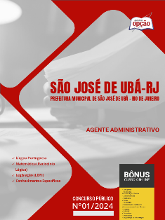 apostila-prefeitura-de-sao-jose-de-uba-agente-administrativo-2024