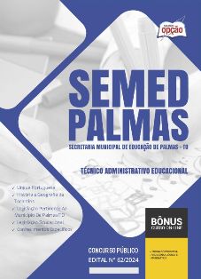 apostila-semed-palmas-tecnico-administrativo-educacional-2024