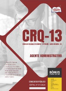 apostila-crq-13-agente-administrativo-2024