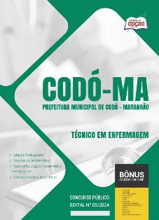 apostila-concurso-prefeitura-de-codo-tecnico-em-enfermagem-2024